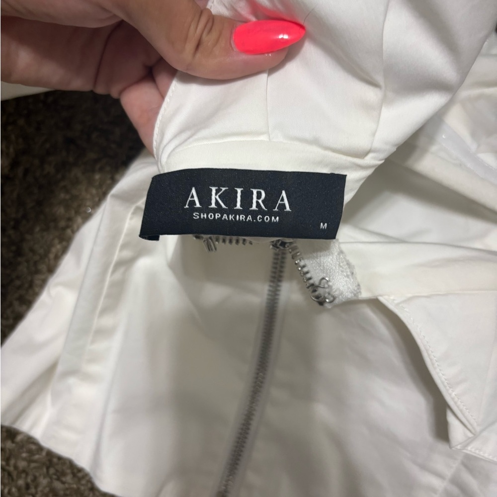 Akira BIGGEST FAN RUFFLE DETAIL BLOUSE - Picture 6 of 6